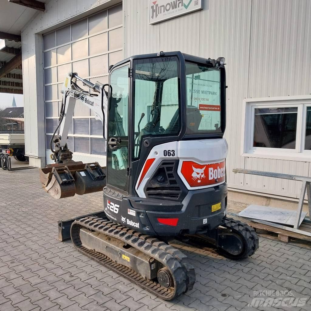 Bobcat E 26 Kabine Мини екскаватори < 7 т