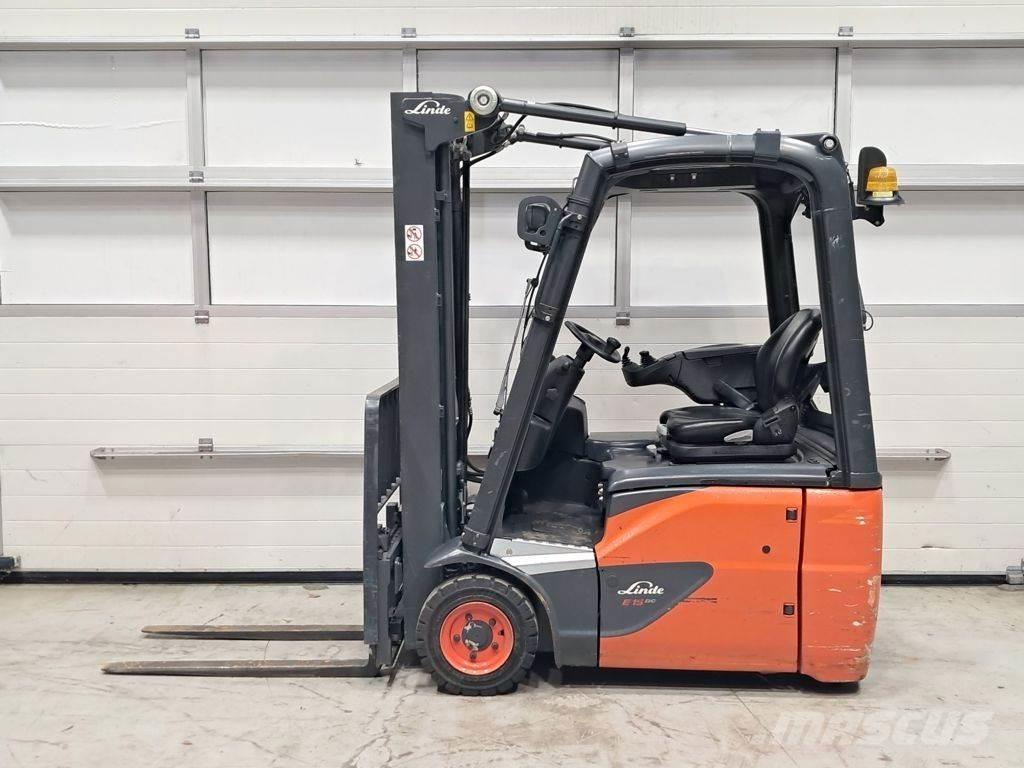 Linde E15-02 Електрически вилични кари-повдигачи