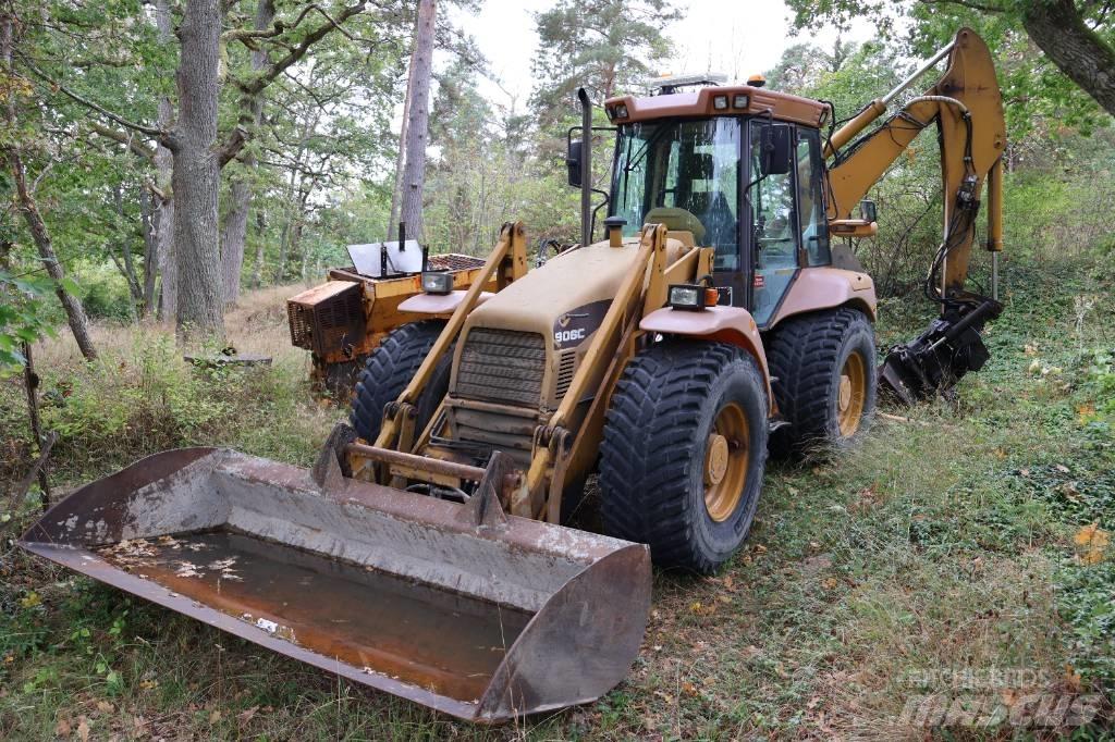 Hydrema 906 C Товарач със заден ексватор