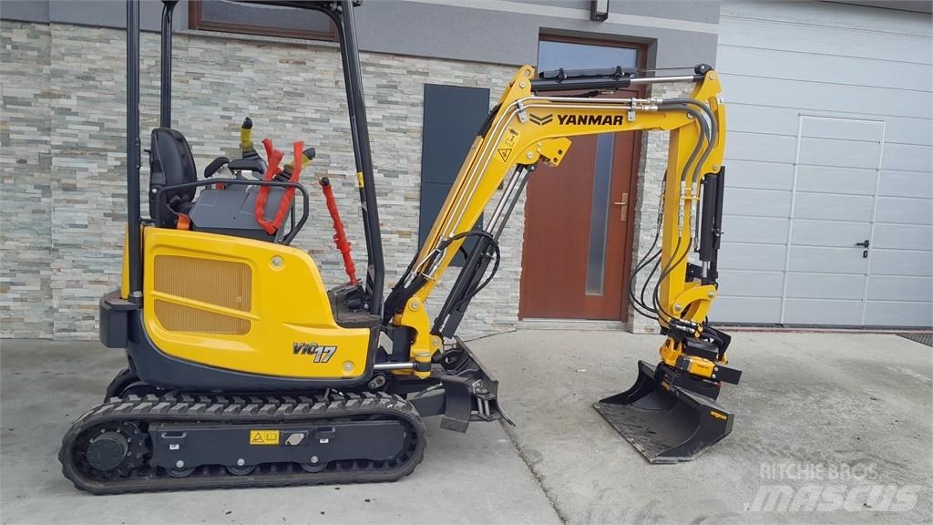 Yanmar Vio 17 Мини екскаватори < 7 т