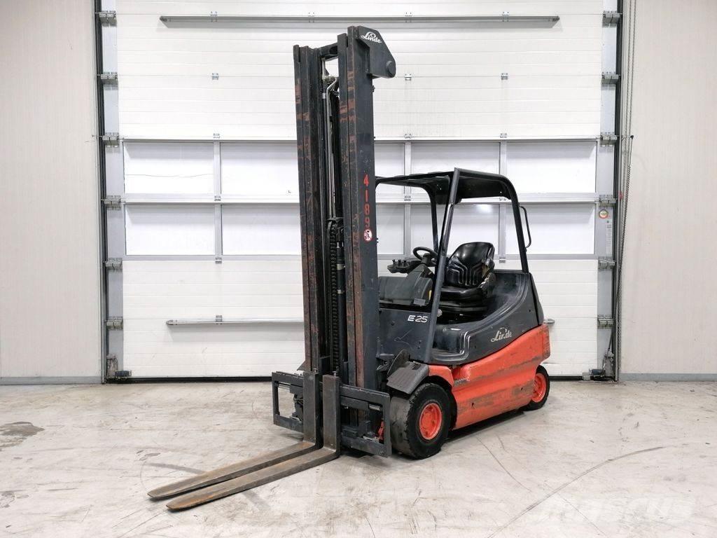 Linde E25-02 Електрически вилични кари-повдигачи