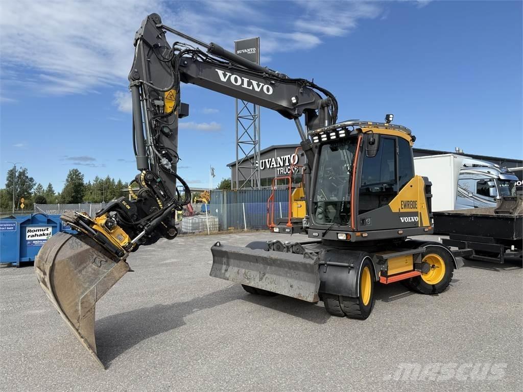 Volvo EWR130E Колесни екскаватори
