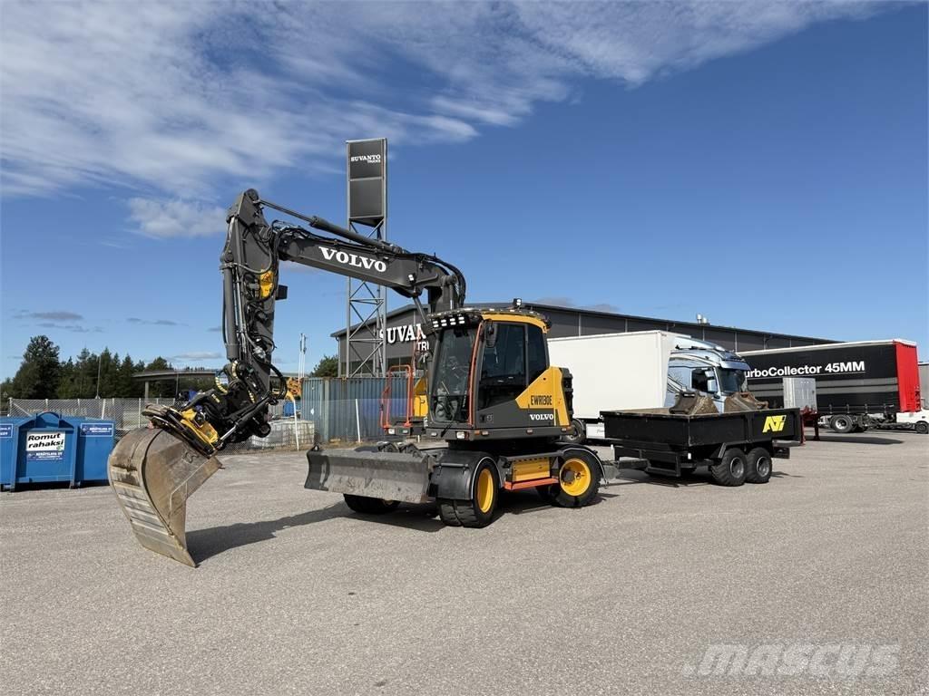 Volvo EWR130E Колесни екскаватори