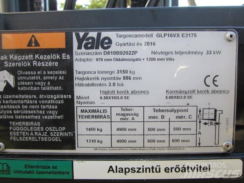 Yale GLP 16 VX Камиони с АГУ
