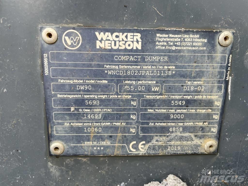 Wacker Neuson DW 90 Странични самосвали