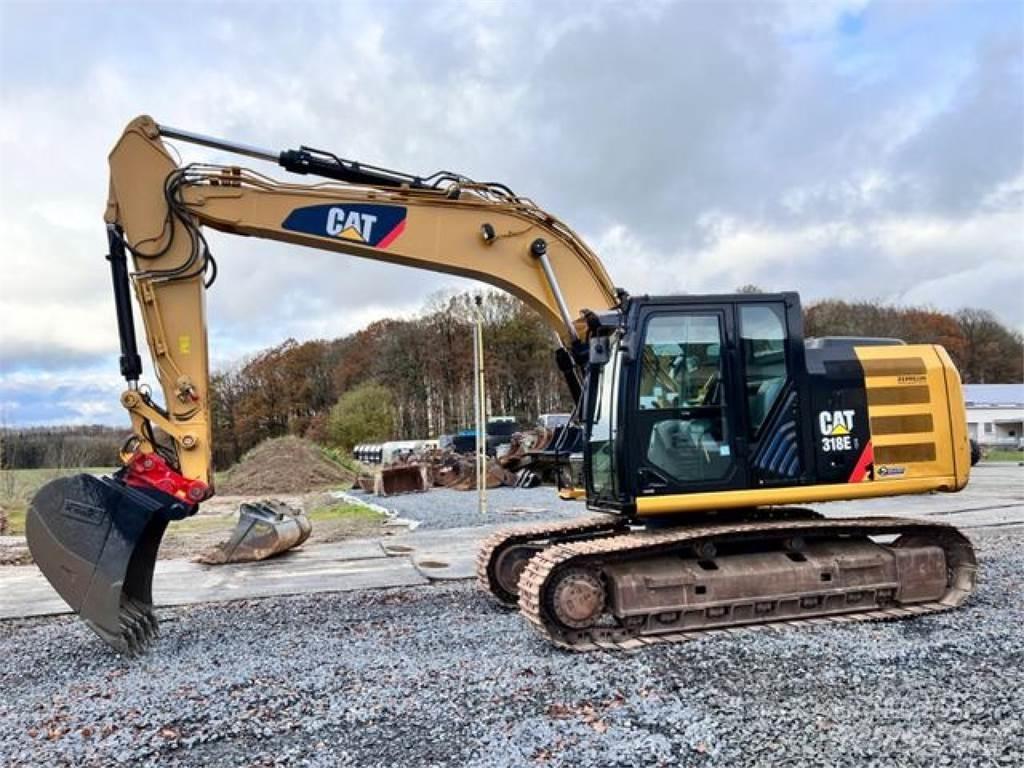 CAT 318EL + HS21 Верижен екскаватор