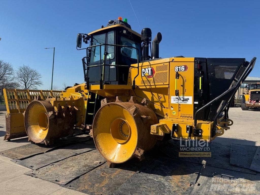 CAT 816 Машини за опаковане на отпадъци
