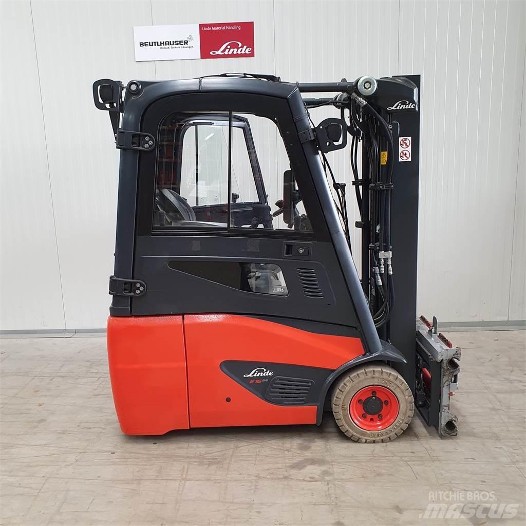 Linde E16C Електрически вилични кари-повдигачи