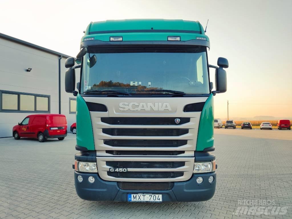 Scania G 450 За превоз на дървени трупи