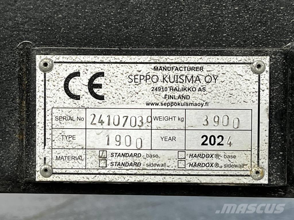 Rysky 1900 Ремаркета за зърно / силаж
