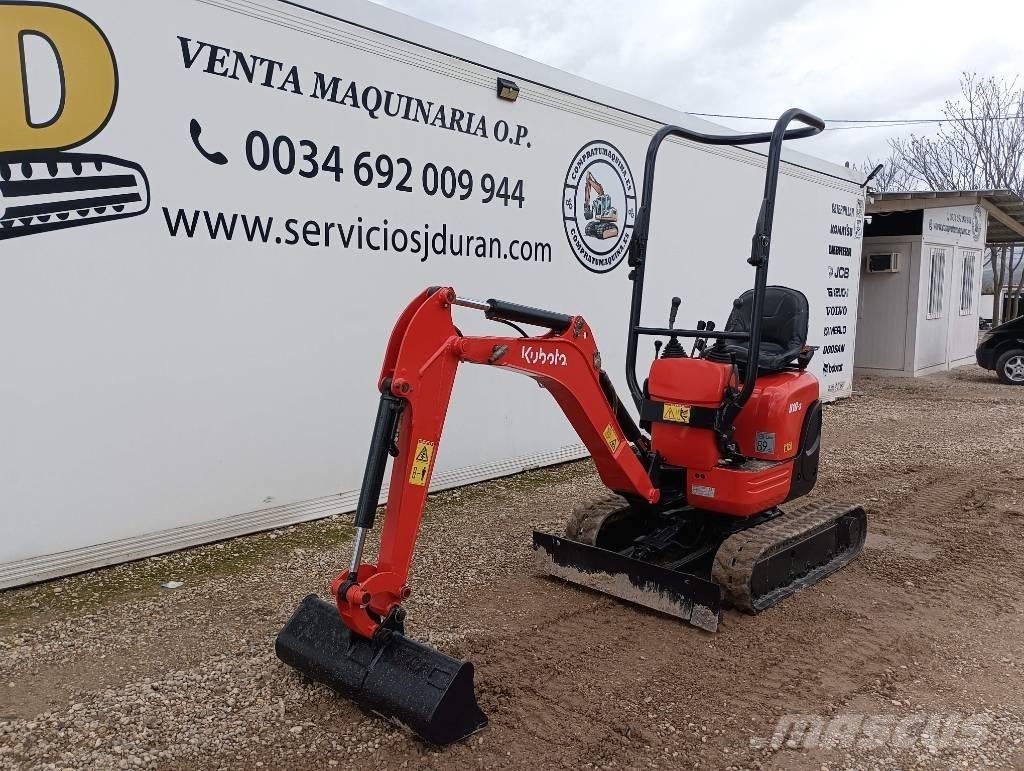 Kubota U 10 Мини екскаватори < 7 т