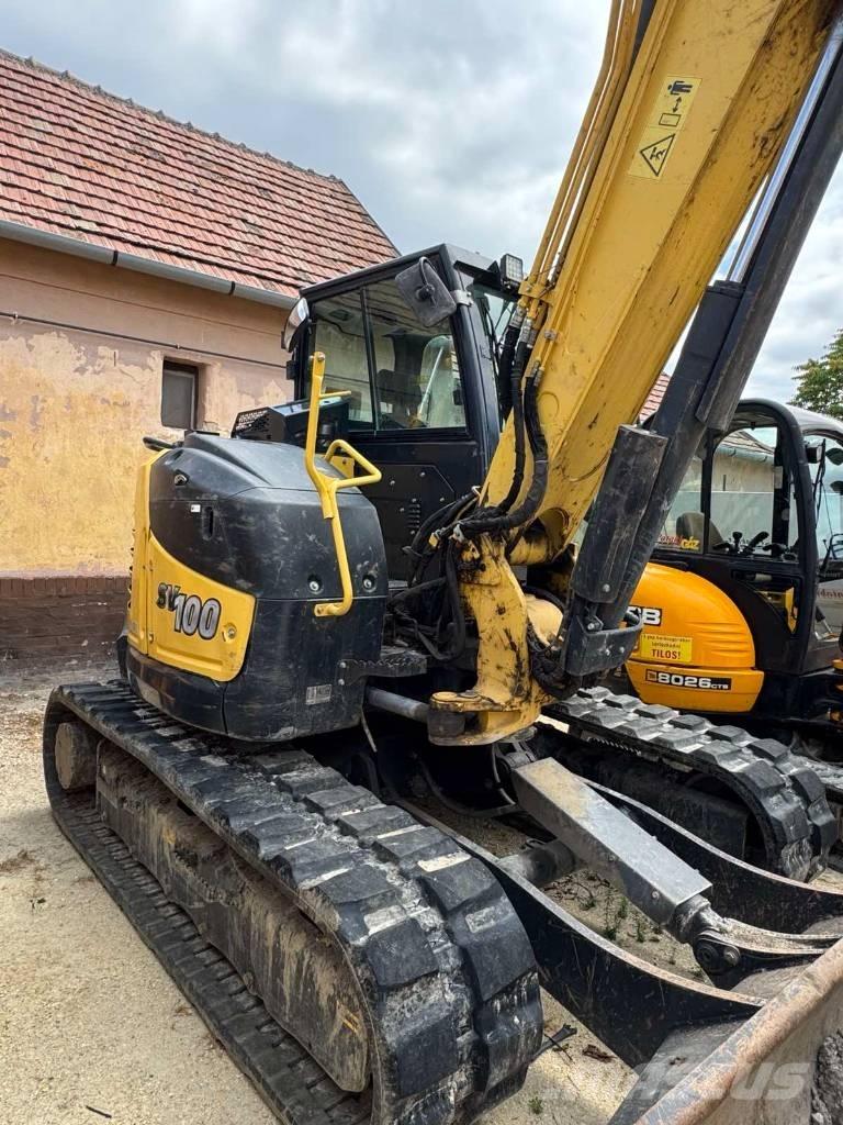 Yanmar SV 100-2 Средни екскаватори 7т - 12т