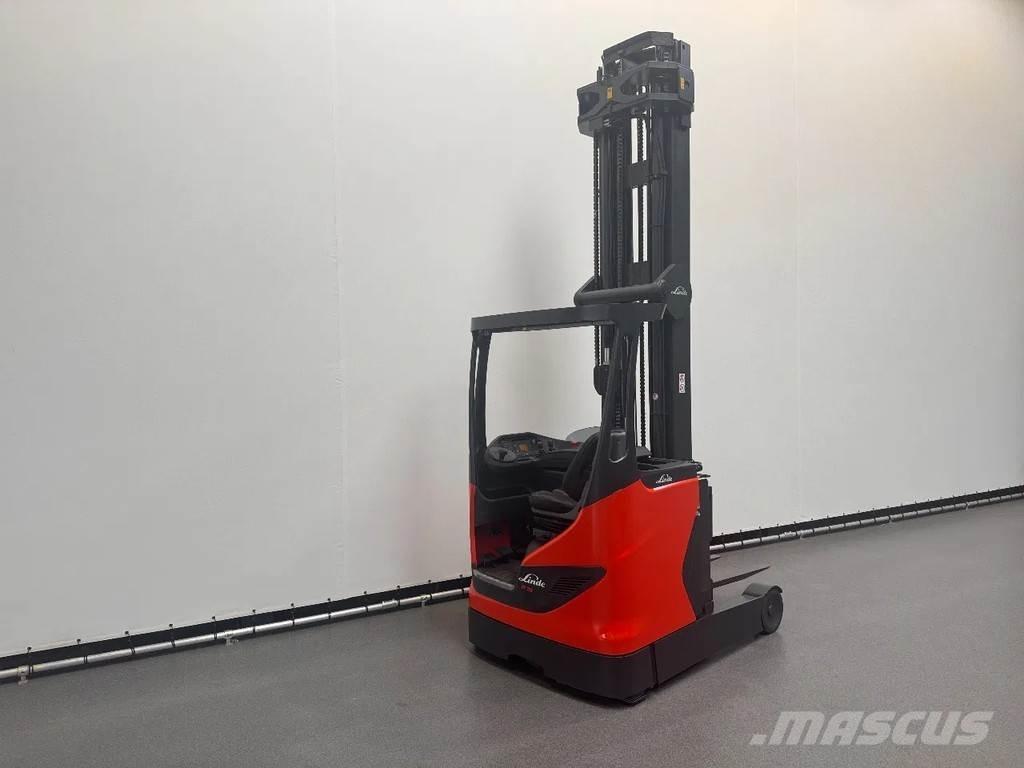 Linde R 16 HD-01 Ретрак/ Високоповдигач с изместване на вилката напред