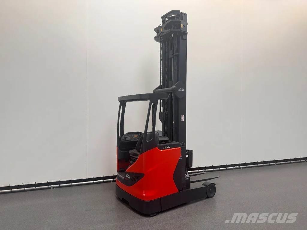 Linde R 16 HD-01 Ретрак/ Високоповдигач с изместване на вилката напред