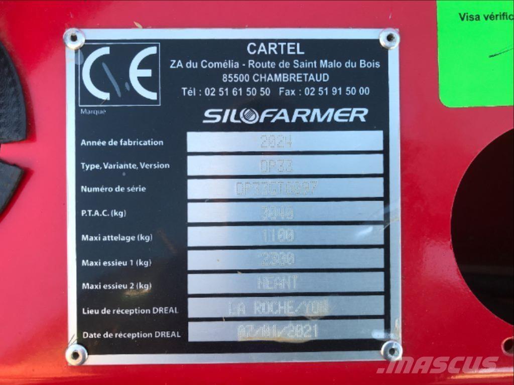 Silofarmer 280 Резачки за бали, резачки и машини за отмотаване на бали