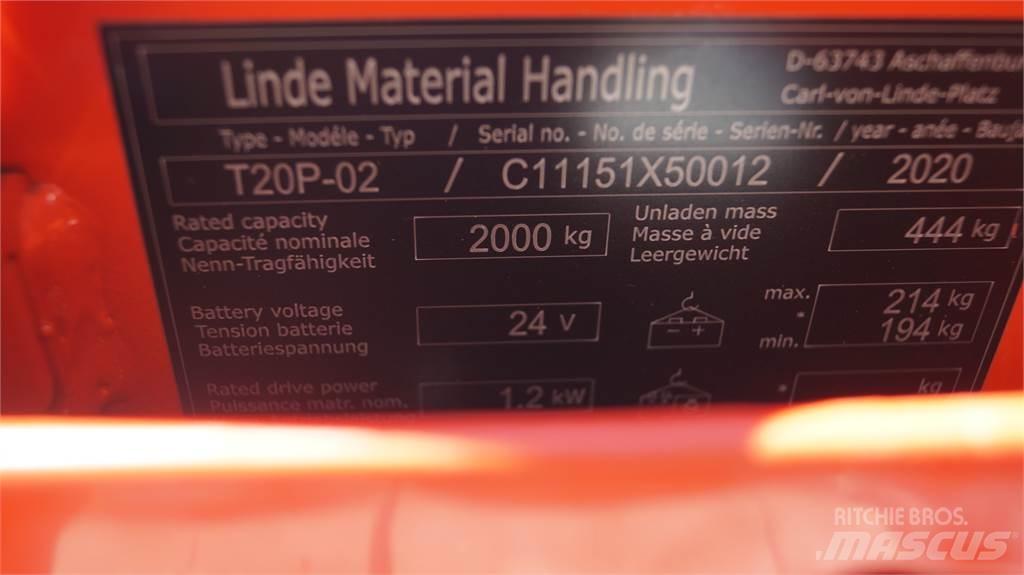 Linde T20P Нископовдигач