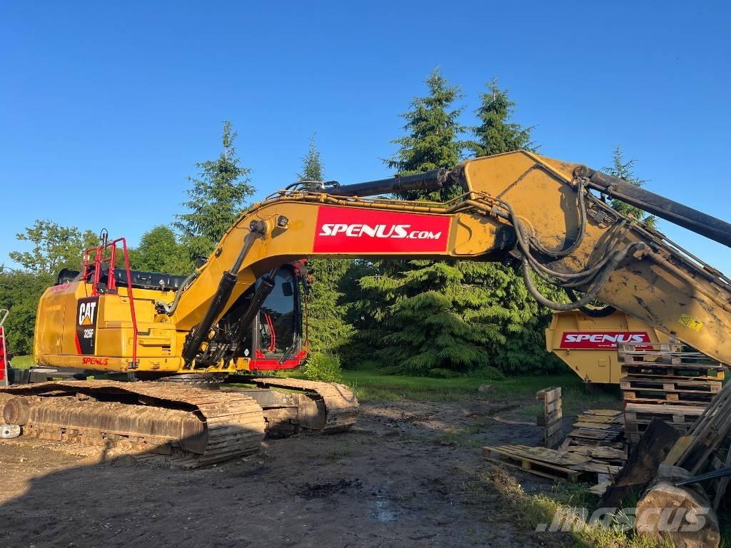 CAT 326FL LGP Верижен екскаватор