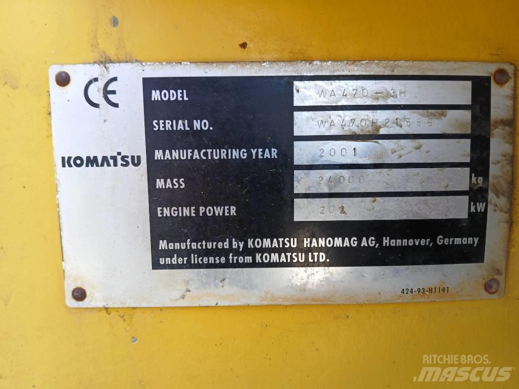 Komatsu WA 470-3H Колесни товарачи