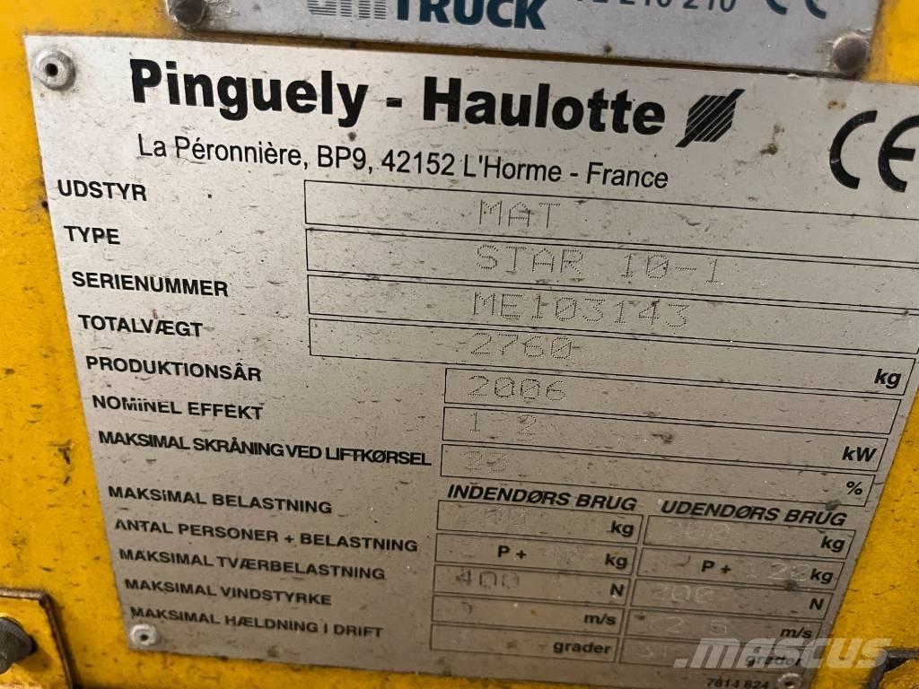 Haulotte Star 10 Вертикални мачтови повдигачи
