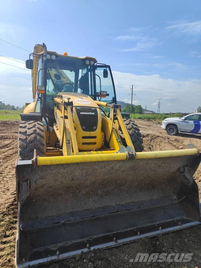 Komatsu WB97S-5E0 Товарач със заден ексватор
