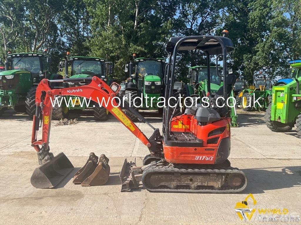 Kubota U 17-3 Мини екскаватори < 7 т