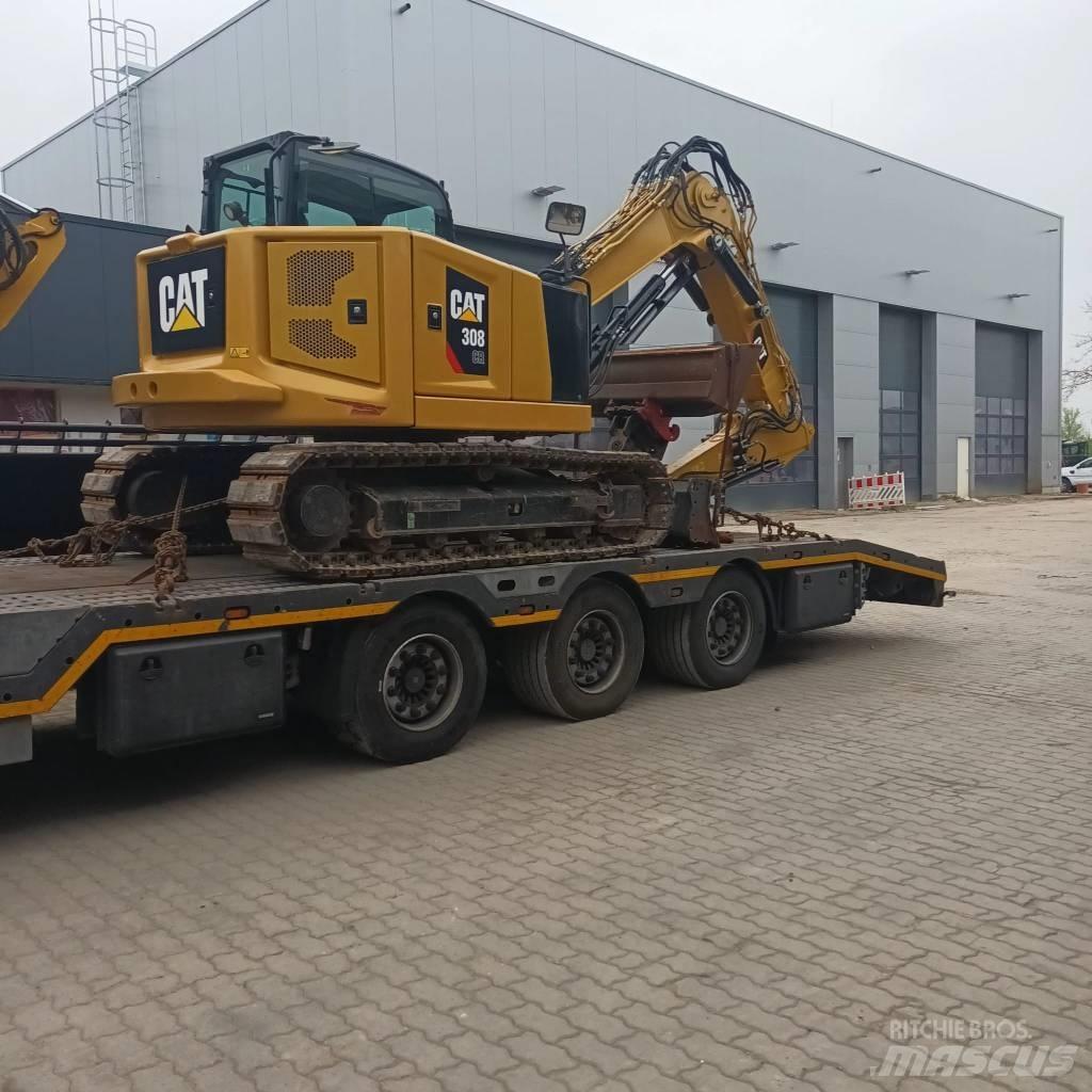 CAT 308 CR Верижен екскаватор