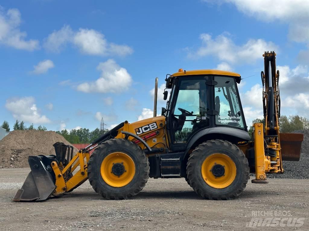 JCB 4 CX Товарач със заден ексватор