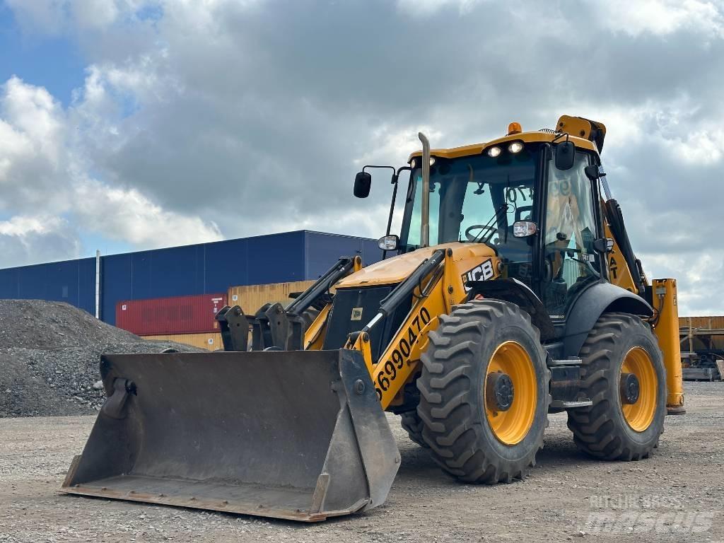 JCB 4 CX Товарач със заден ексватор