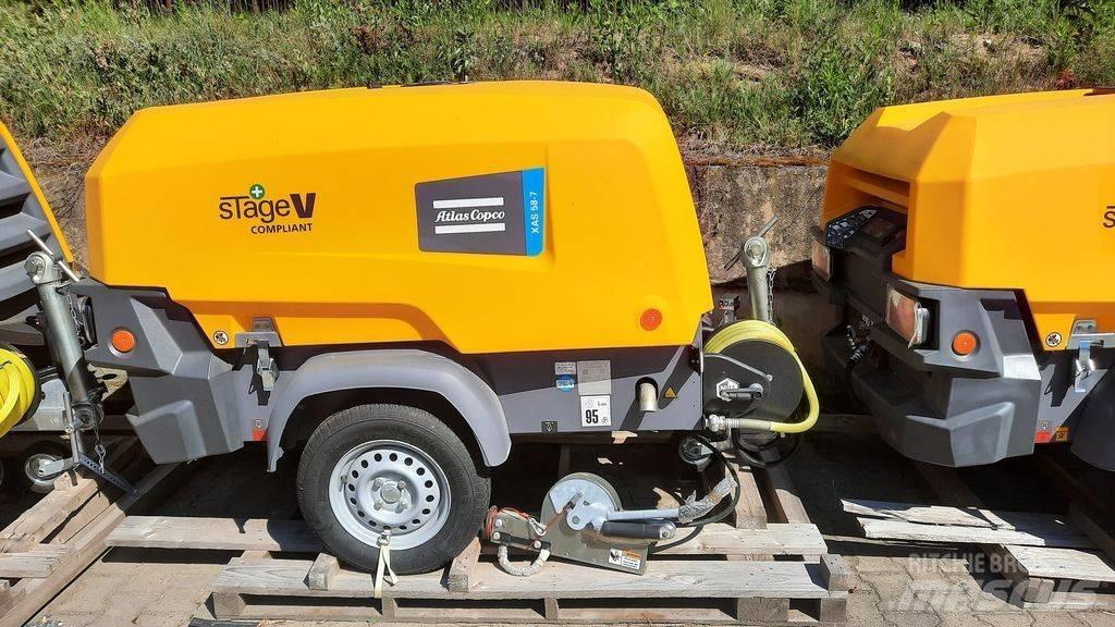 Atlas Copco XAS 58-7 Компресори