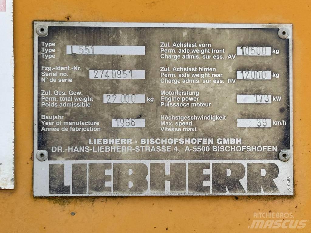Liebherr L 551 Колесни товарачи