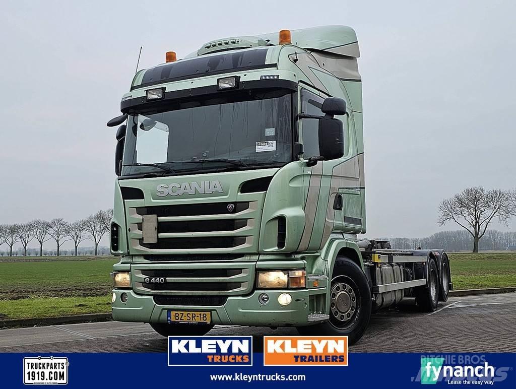 Scania G440 Камиони с кран с кука