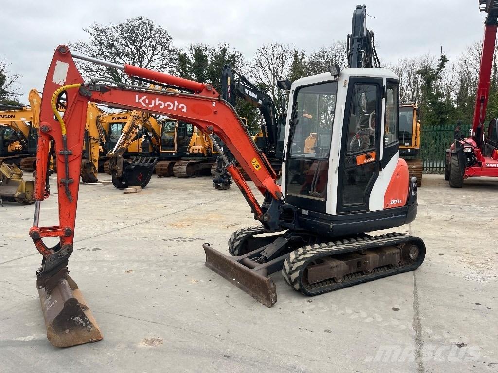 Kubota KX 71-3 Мини екскаватори < 7 т