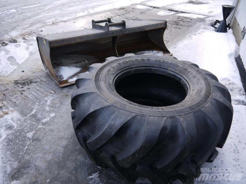 Lännen 8600 G Товарач със заден ексватор