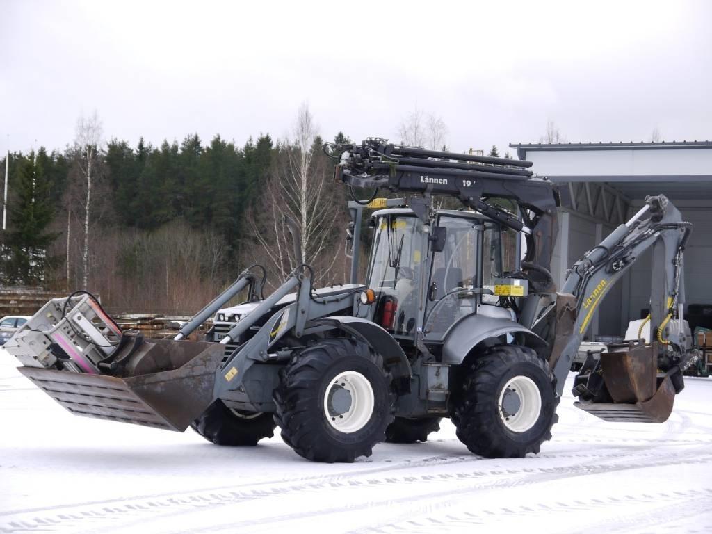Lännen 8600 G Товарач със заден ексватор