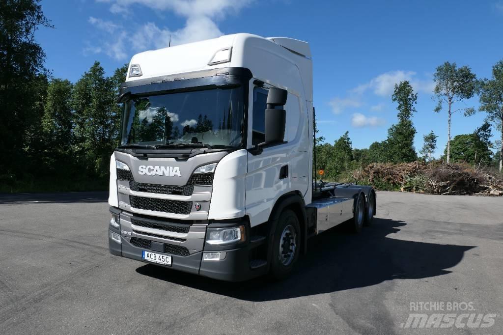 Scania G500B6x2NB Камиони с кран с кука