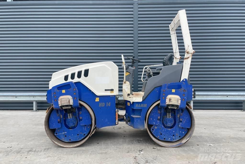 Hamm HD 14 VV Двойни барабанни ролки
