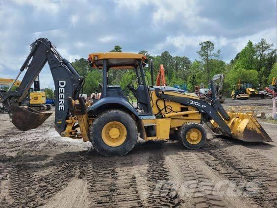 DEERE 310 L Товарач със заден ексватор