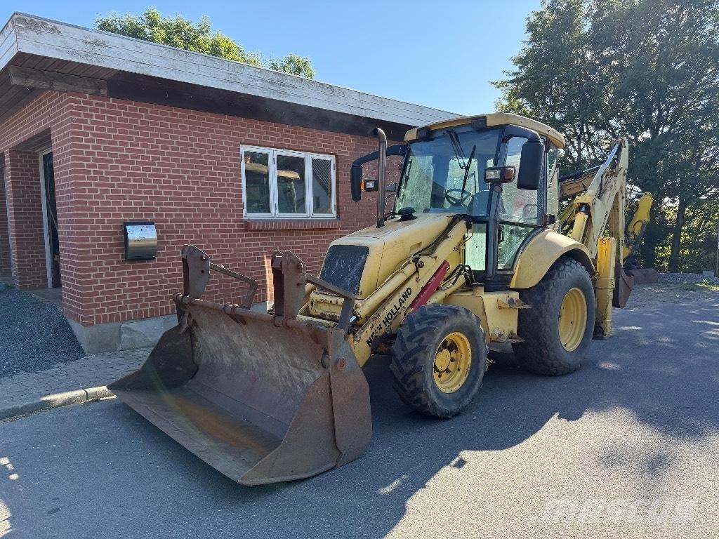 New Holland NH 95 Товарач със заден ексватор