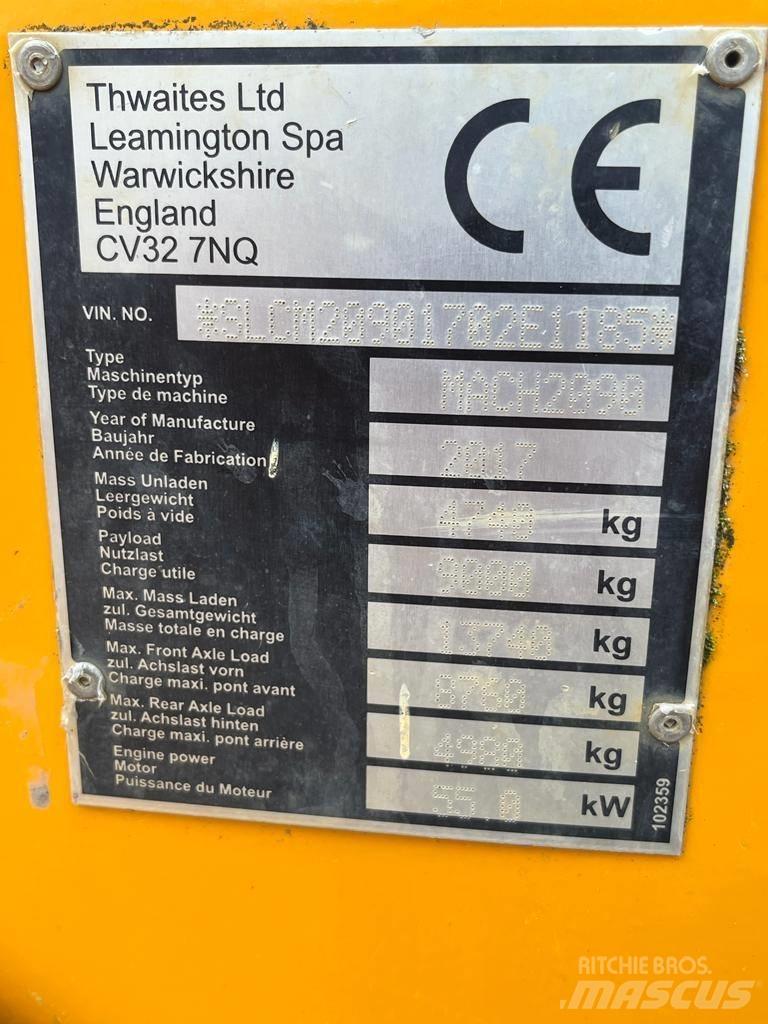 Thwaites 9T Странични самосвали