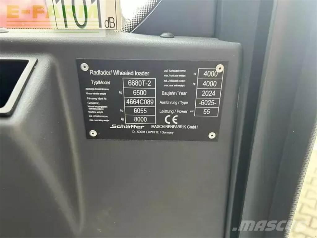 Schäffer 6680 t-2 Мини екскаватори < 7 т