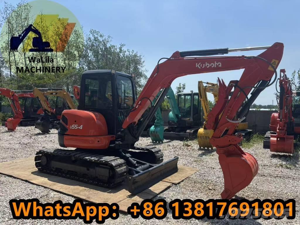 Kubota U 55-4 Мини екскаватори < 7 т
