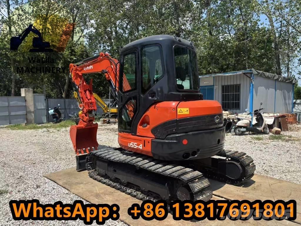 Kubota U 55-4 Мини екскаватори < 7 т