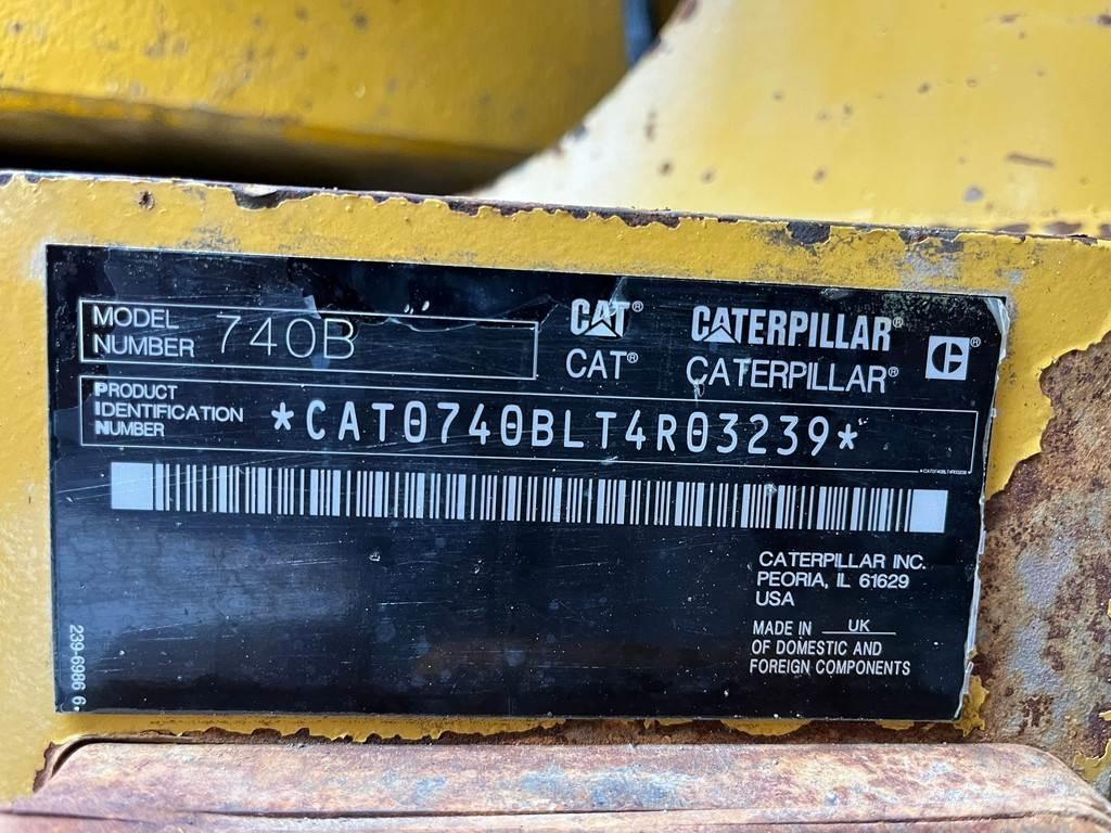 CAT 740B Дъмпери/моторни превозни средства