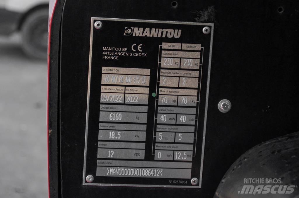 Manitou ATJ 160 Съчленени стрелови подемници
