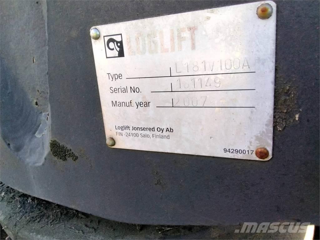 Loglift L181V Карнове за харвестери
