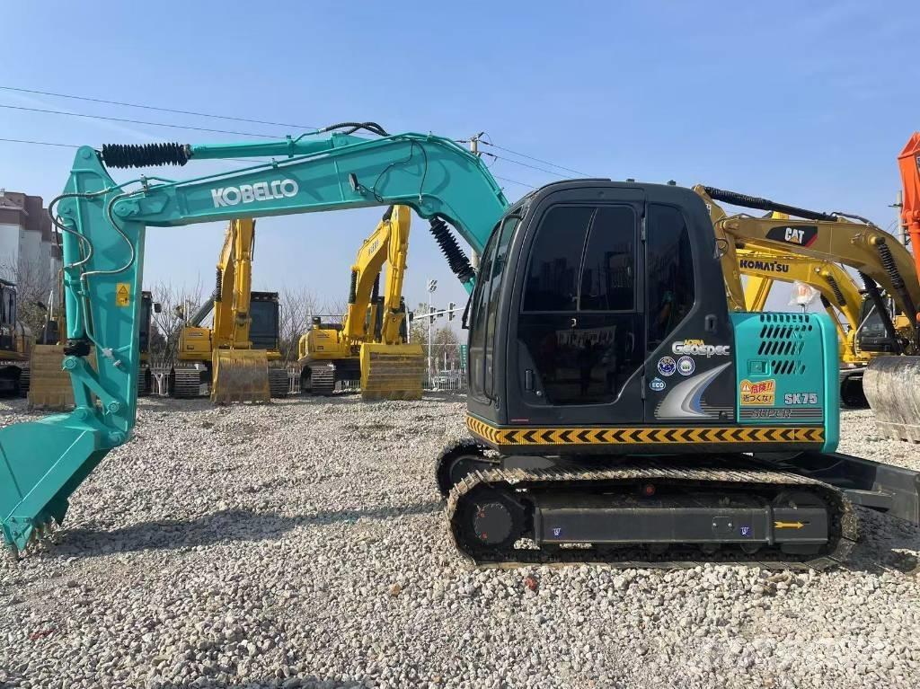 Kobelco SK 75 Верижен екскаватор
