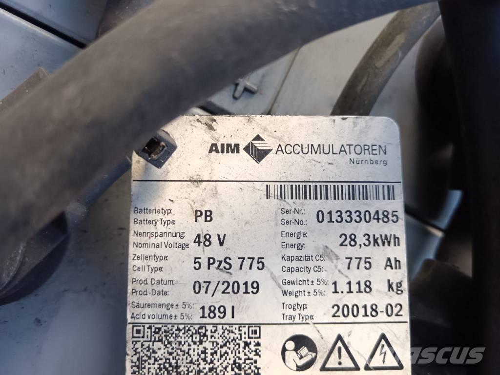 Linde E16H-02-386 Електрически вилични кари-повдигачи