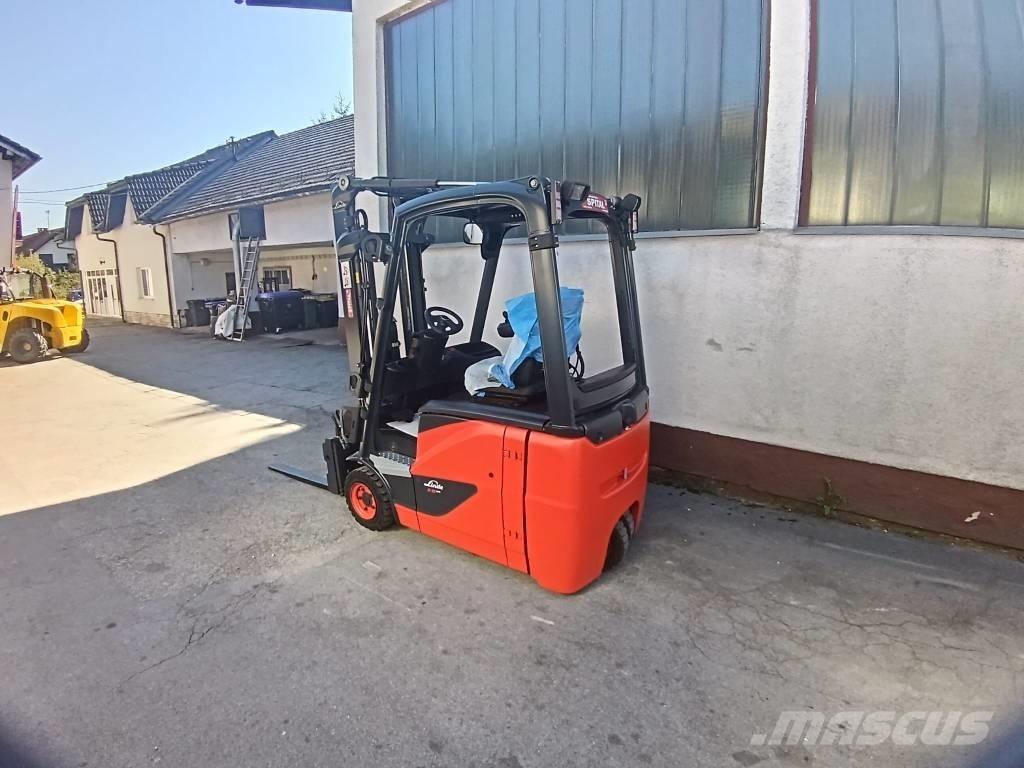 Linde E16H-02-386 Електрически вилични кари-повдигачи