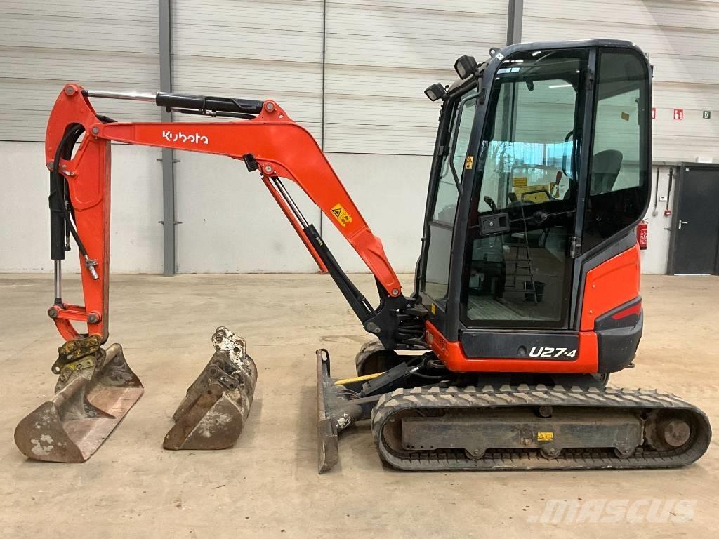 Kubota U 27-4 Мини екскаватори < 7 т