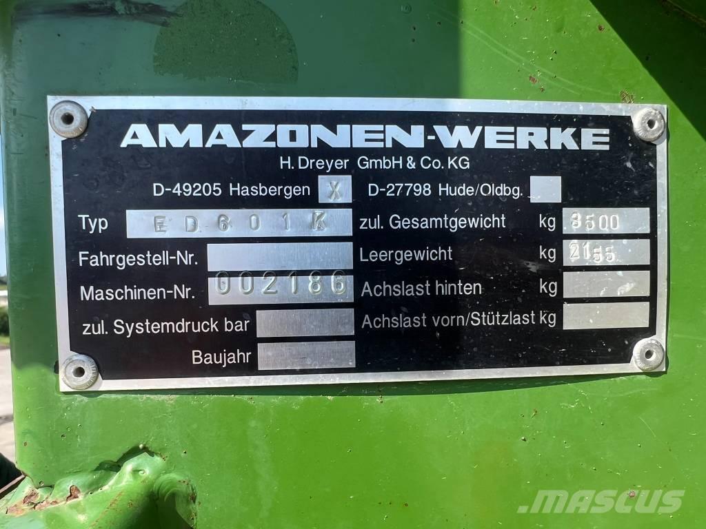 Amazone ED 601 K Редосеялки